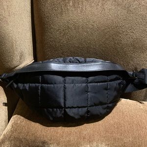 Massimo Dutti Black Belt Bag